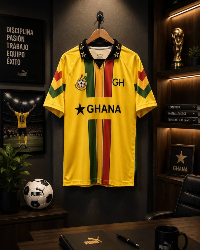 Ghana Inspired Yellow Jersey
