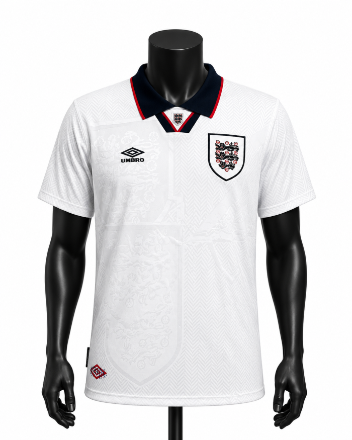 England 1990 Retro Jersey