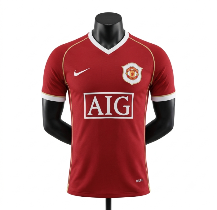 Manchester United 06/07 retro home jersey